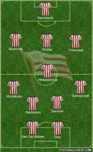 Cracovia Krakow Formation 2012