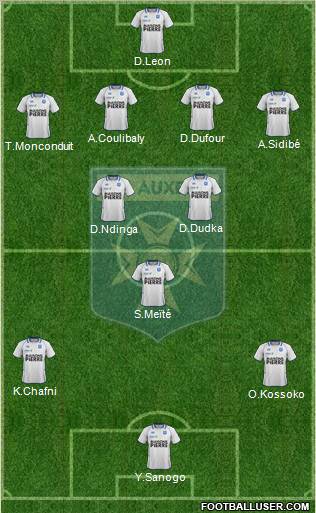 A.J. Auxerre Formation 2012