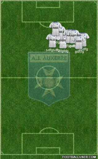 A.J. Auxerre Formation 2012