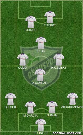 Orduspor Formation 2012