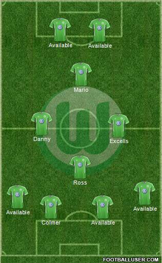 VfL Wolfsburg Formation 2012