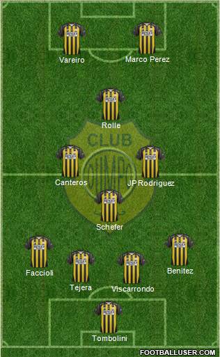 Olimpo de Bahía Blanca Formation 2012