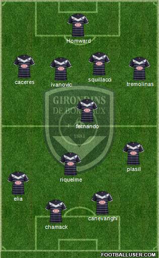 FC Girondins de Bordeaux Formation 2012