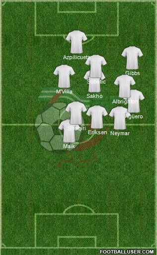 Algeria Formation 2012