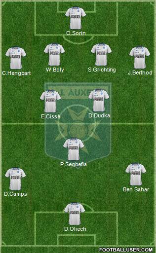 A.J. Auxerre Formation 2012