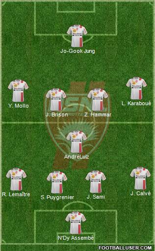 A.S. Nancy Lorraine Formation 2012