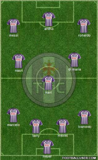 Toulouse Football Club Formation 2012