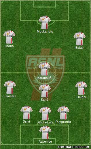 A.S. Nancy Lorraine Formation 2012