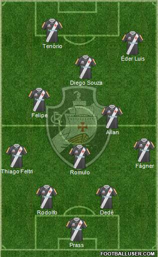 CR Vasco da Gama Formation 2012