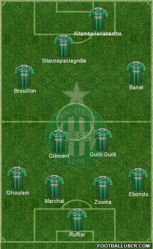 A.S. Saint-Etienne Formation 2012