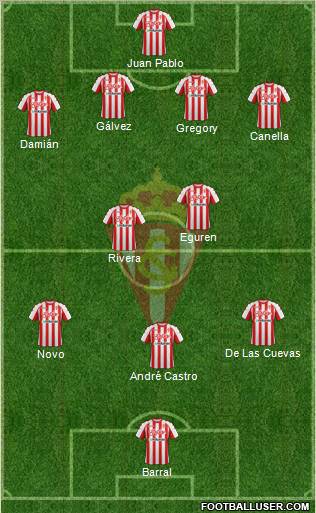 Real Sporting S.A.D. Formation 2012