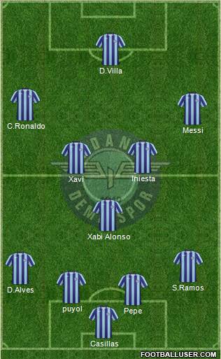 Adana Demirspor Formation 2012