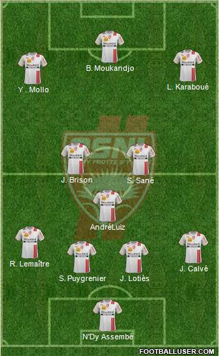 A.S. Nancy Lorraine Formation 2012