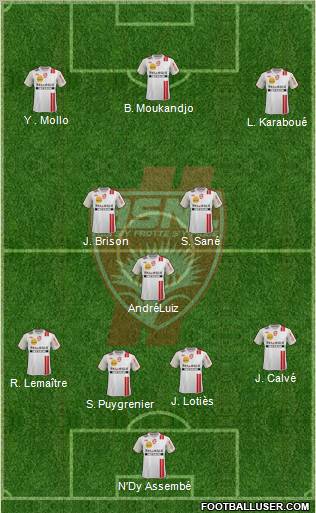 A.S. Nancy Lorraine Formation 2012