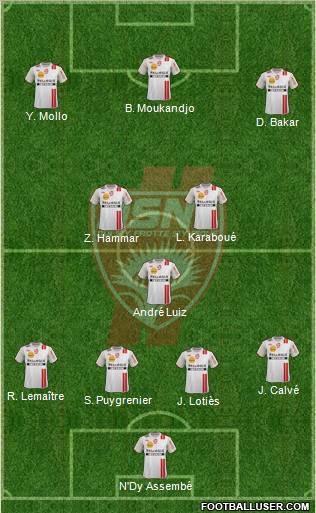 A.S. Nancy Lorraine Formation 2012