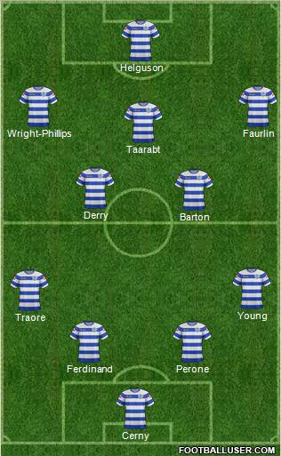 Queens Park Rangers Formation 2012