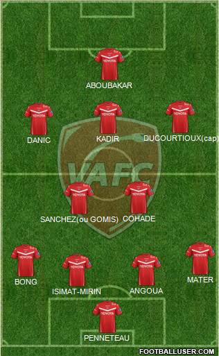 Valenciennes Football Club Formation 2012