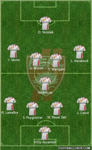 A.S. Nancy Lorraine Formation 2012