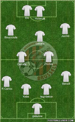 FC Molenbeek Brussels Formation 2012