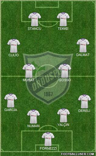 Orduspor Formation 2012