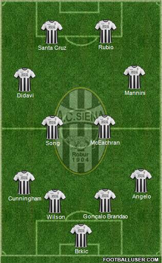 Siena Formation 2012