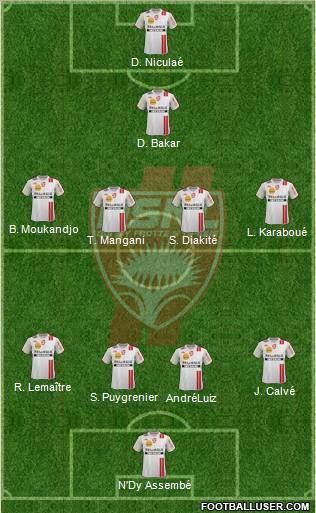 A.S. Nancy Lorraine Formation 2012