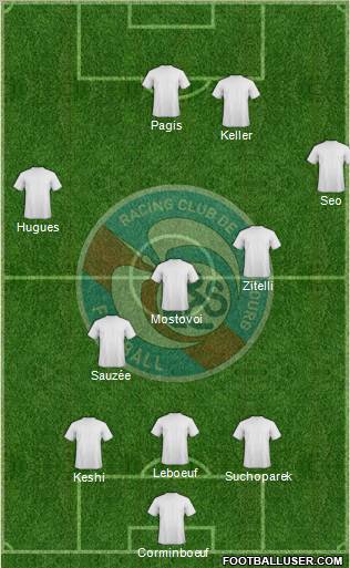 Racing Club de Strasbourg-Football Formation 2012