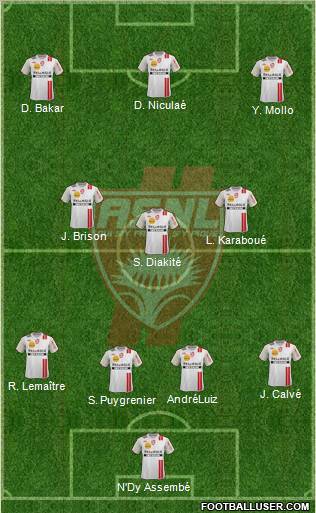 A.S. Nancy Lorraine Formation 2012