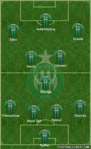 A.S. Saint-Etienne Formation 2012