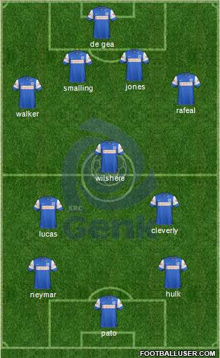 K Racing Club Genk Formation 2012