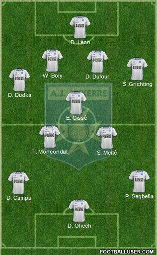 A.J. Auxerre Formation 2012