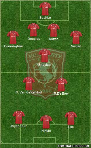 FC Twente Formation 2012