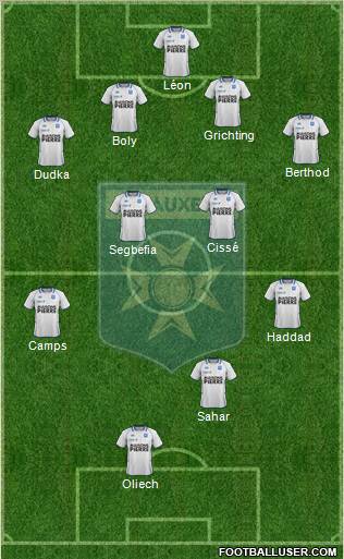 A.J. Auxerre Formation 2012