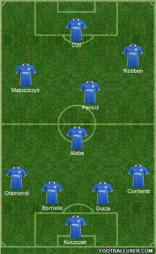 Wigan Athletic Formation 2012