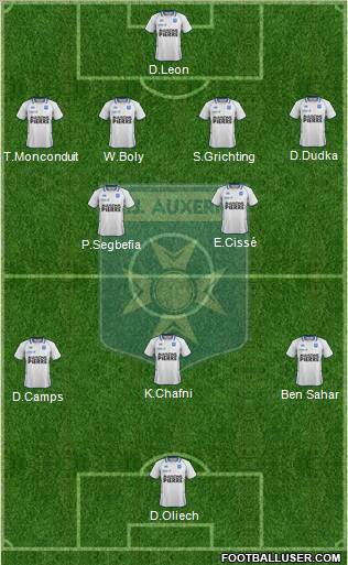 A.J. Auxerre Formation 2012