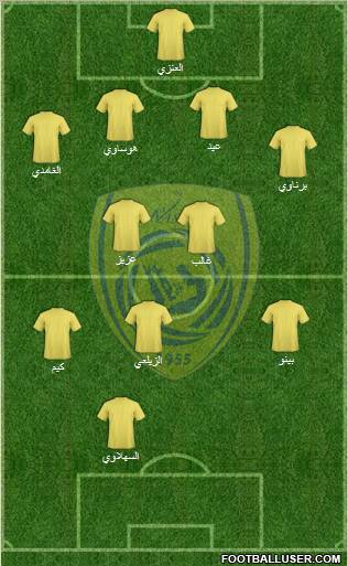 Al-Nassr (KSA) Formation 2012