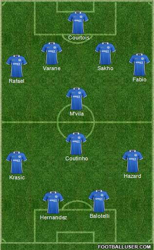 Wigan Athletic Formation 2012