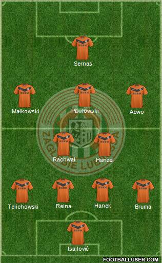 Zaglebie Lubin Formation 2012