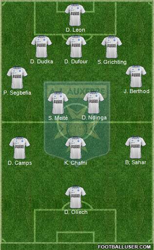 A.J. Auxerre Formation 2012