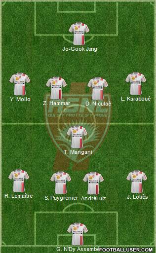 A.S. Nancy Lorraine Formation 2012