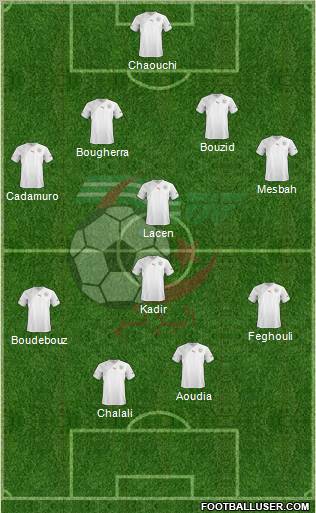 Algeria Formation 2012