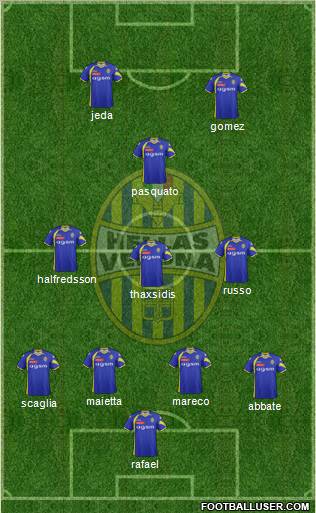 Hellas Verona Formation 2012