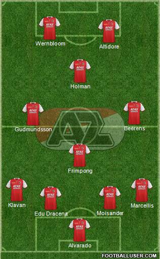 AZ Alkmaar Formation 2012