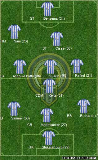 Hércules C.F., S.A.D. Formation 2012