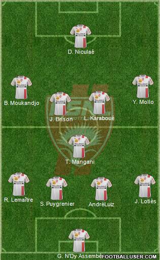 A.S. Nancy Lorraine Formation 2012