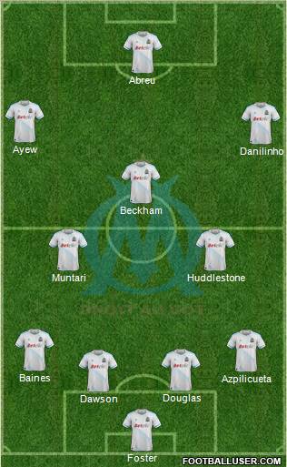 Olympique de Marseille Formation 2012