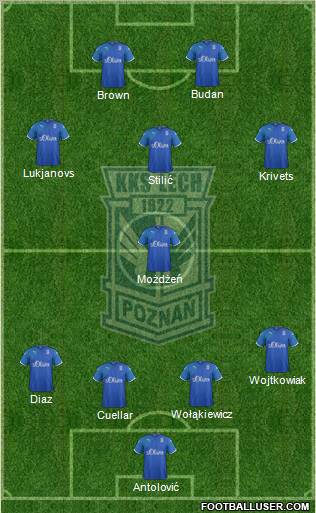 Lech Poznan Formation 2012