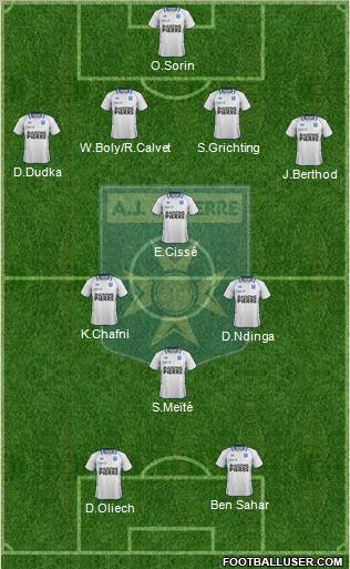 A.J. Auxerre Formation 2012