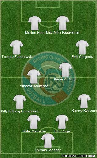 Racing Club de Strasbourg-Football Formation 2012