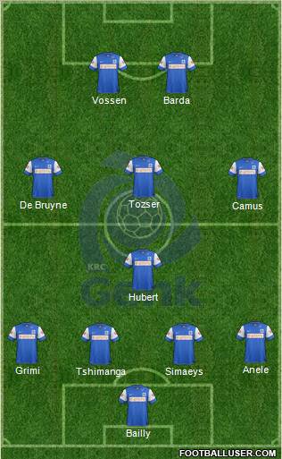 K Racing Club Genk Formation 2012